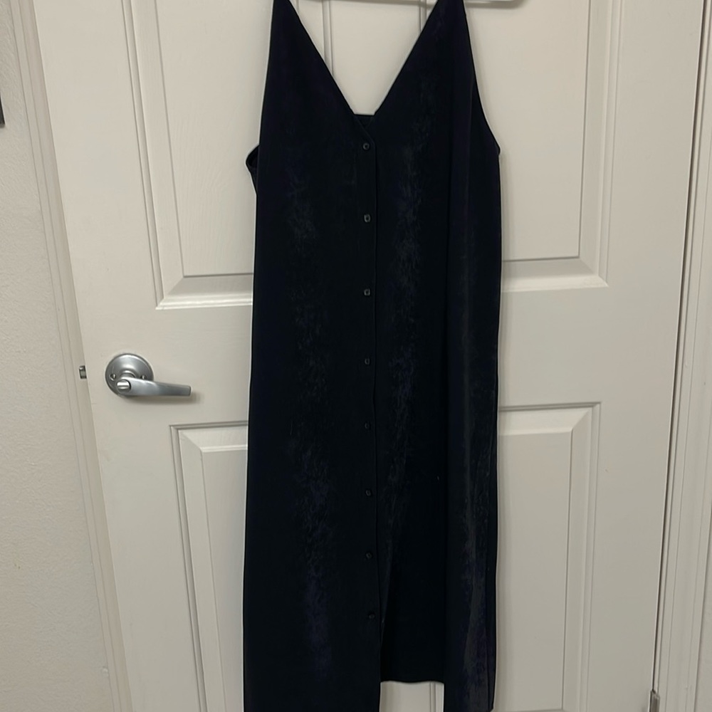 Button up midi dress